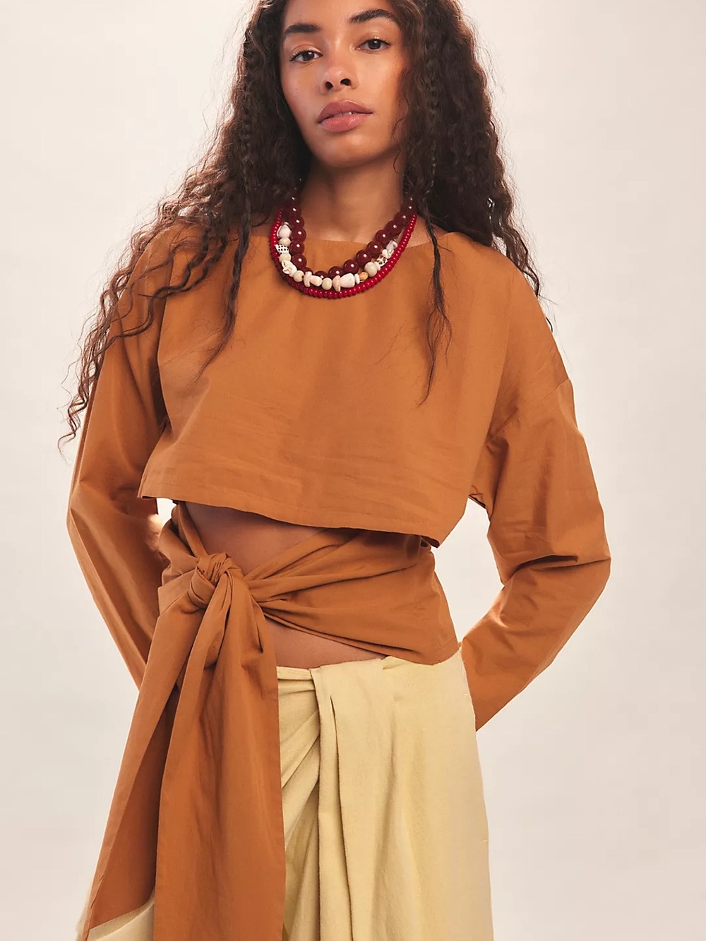 Free People 
Sash Of Sunshine Top